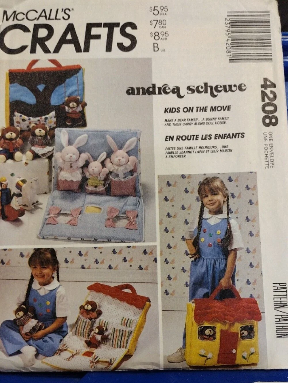 McCall's & Simplicity Craft Sewing Pattern Collection 4 Uncut